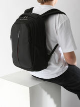 Backpack With 15" Laptop Sleeve Samsonite Black guardit 3.0 155196-vue-porte