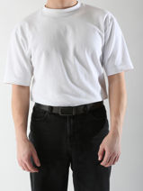 Ceinture Etrier Marron bride EBRI714C-vue-porte