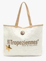 Shoulder Bag Panama Paper Les tropeziennes Orange panama TZ01