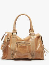 Sac Port paule Elefante Cuir Milano Beige elefante EF24095