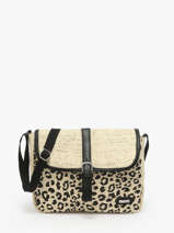 Sac Bandouli�re Kailani Papier Les tropeziennes Beige kailani TZ02