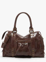 Shoulder Bag Elefante Leather Milano Brown elefante EF24095