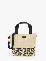 Sac Bandouli�re Kailani Papier Les tropeziennes Beige kailani TZ03