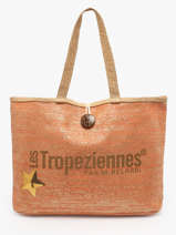 Shoulder Bag Panama Paper Les tropeziennes Orange panama TZ01