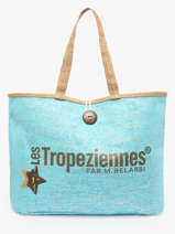 Sac Port� �paule Panama Papier Les tropeziennes Vert panama TZ01