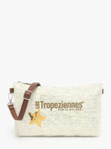 Shoulder Bag Panama Paper Les tropeziennes White panama TZ02