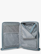 Expandable Hardside Luggage Fastforward American tourister Blue fastforward 155260-vue-porte