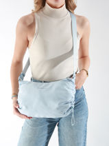 Sac Bandoulire Skara Kapten and son Bleu skara S-vue-porte