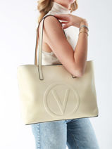 Sac Bandoulire Selena Re Valentino Beige selena re VBS8WK01-vue-porte