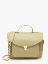 Sac Bandoulire La Suite Cuir Paul marius Vert la suite GEOR2SUI