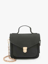 Shoulder Bag La Suite Leather Paul marius Black la suite GEOX2SUI