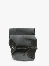 Coin Purse La Suite Leather Paul marius Black la suite GUSTASUI-vue-porte