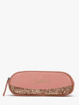 Pencil Case For Kids 2 Compartments Cameleon Pink vintage fantasy TROU