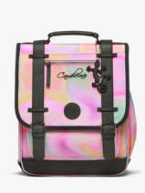 2-compartment Vintage Fantasy Backpack Cameleon Pink vintage fantasy SD39