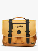Vintage North Satchel Cameleon Yellow vintage north CA38
