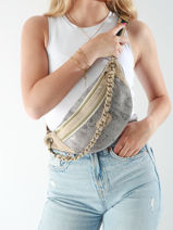 Sac Banane Mila louise Argent vi 23689VI-vue-porte