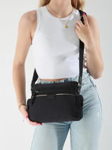 Shoulder Bag Kaya Hexagona Blue kaya 5920187-vue-porte