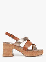 Sandales � Talon Tamaris Marron accessoires 44