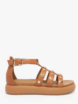 Sandales En Cuir Inuovo Orange women A96039