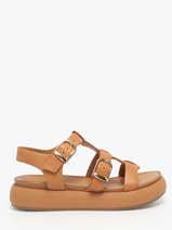 Sandales En Cuir Inuovo Orange women A96046