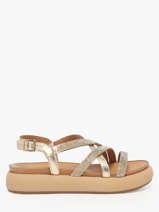 Sandales En Cuir Inuovo Or women A96051