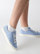 Sneakers Tommy hilfiger Bleu women 8561C30-vue-porte