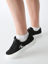 Sneakers Calvin klein jeans Black women 17630GM-vue-porte
