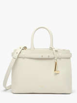 Sac Port Main Faubourg Cuir Lancel Blanc faubourg A13528