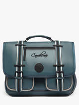 Cartable Vintage North Cameleon Bleu vintage north CA38