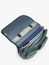 Cartable Vintage North Cameleon Bleu vintage north CA38-vue-porte