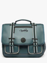 Vintage North Satchel Cameleon Blue vintage north CA41