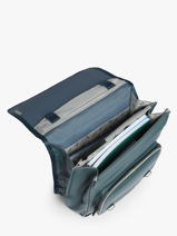 Sac  Dos Vintage North 2 Compartiments Cameleon Bleu vintage north SD39-vue-porte