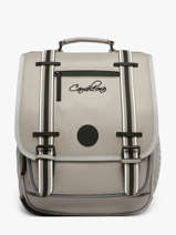 2-compartment Backpack Cameleon Gray vintage north SD39