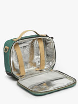 1 Compartment Lunch Bag Cameleon Green vintage fantasy BL24-vue-porte