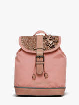 Sac  Dos 1 Compartiment Cameleon Rose vintage fantasy SD25