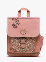 1 Compartment Backpack Cameleon Pink vintage fantasy SD30