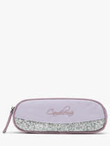 Pencil Case For Kids 2 Compartments Cameleon Violet vintage fantasy TROU