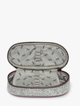 1-compartment Vintage Fantasy Pencil Pouch Cameleon Violet vintage fantasy PLUM-vue-porte