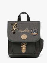 1 Compartment Backpack Cameleon Gray vintage urban SD30