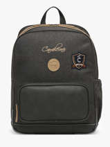 2-compartment Backpack Cameleon Gray vintage urban SO40