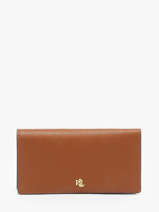 Wallet Dryden Leather Lauren ralph lauren Brown dryden 32802917