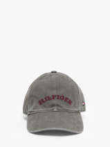 Casquette Tommy hilfiger Gris monotype soft AM13003
