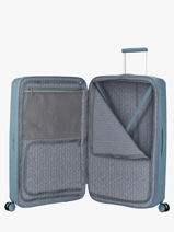 Expandable Hardside Luggage Fastforward American tourister Blue fastforward 155261-vue-porte
