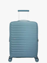 Expandable Cabin Luggage American tourister Blue fastforward 155259