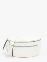Sac Banane Miniprix Blanc grained F8546
