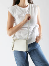 Shoulder Bag Faubourg Leather Lancel Brown faubourg A13524-vue-porte