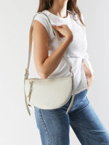 Shoulder Bag Faubourg Leather Lancel White faubourg A13525-vue-porte