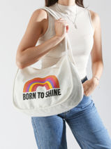 Shoulder Bag Ibiza Virginie darling White ibiza IBIFBMEB-vue-porte