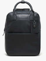 Leather Flandres Backpack Etrier Blue flandres EFLA8272