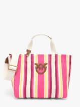 Shopper Logo Shopper Cotton Pinko Pink logo shopper 4753A2G5